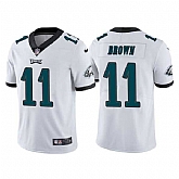 Youth Philadelphia Eagles #11 A. J. Brown White Vapor Untouchable Limited Stitched Football Jersey,baseball caps,new era cap wholesale,wholesale hats